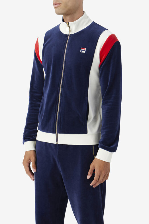 Floyd Men's Zip Up Velour Jacket | Fila