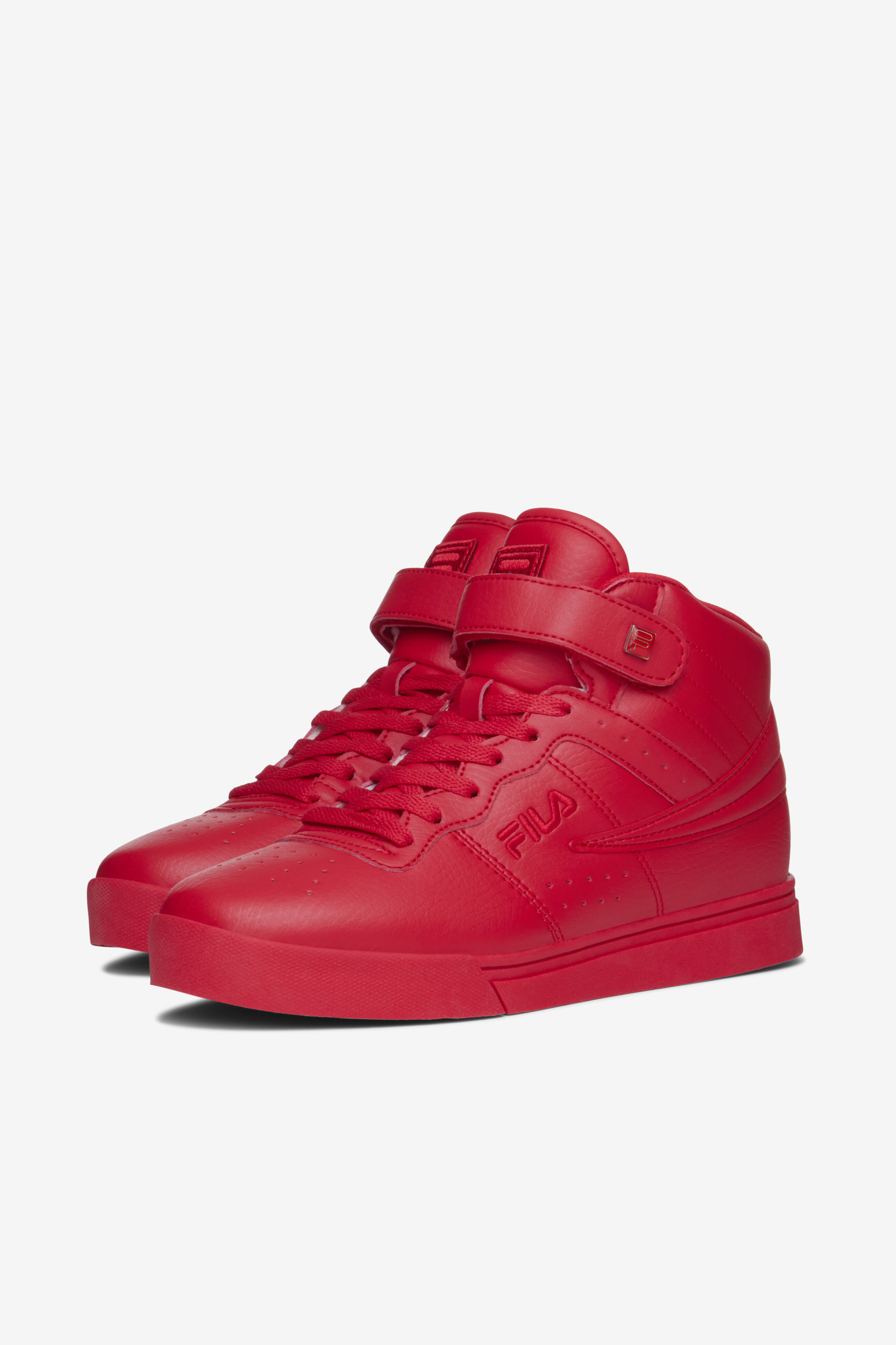 Fila red shop high tops