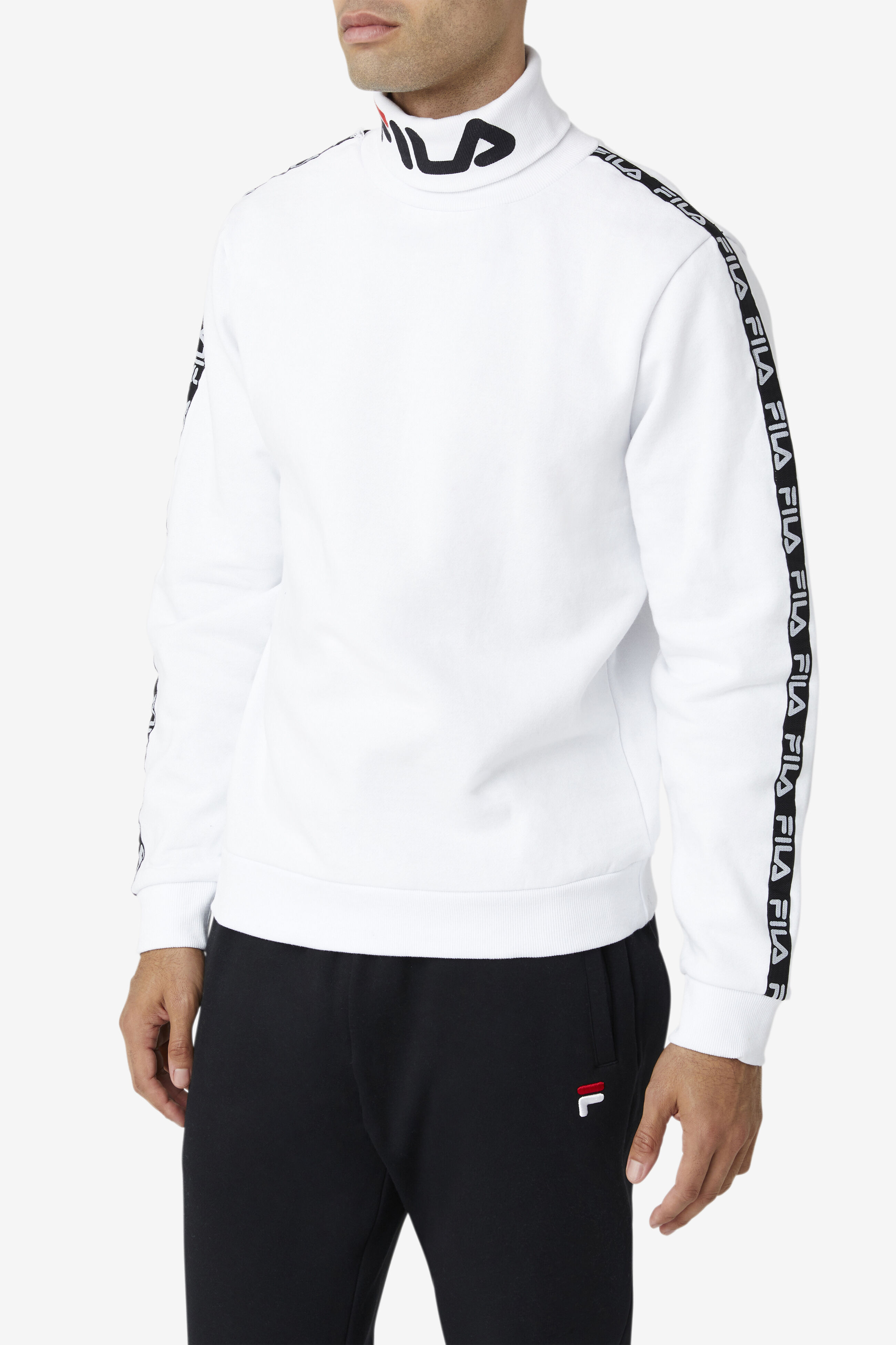 Fila outlet turtleneck white