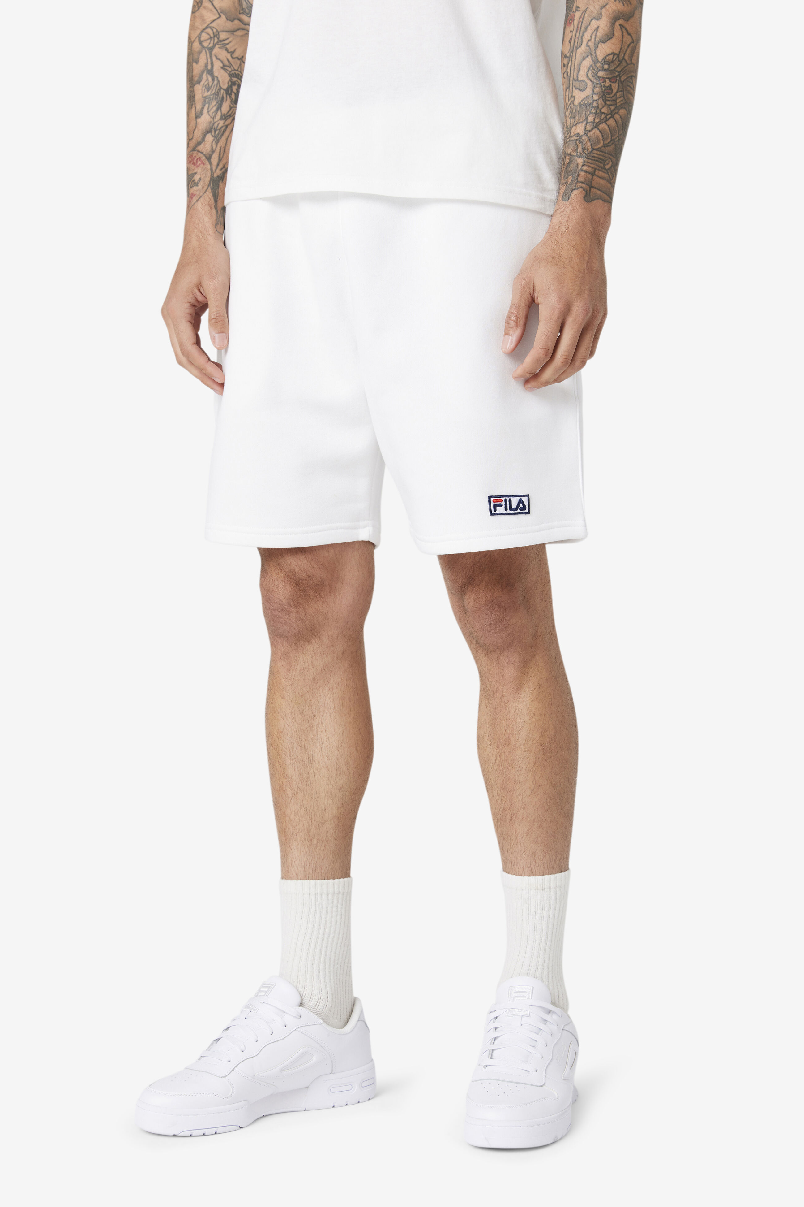 Fila sales fleece shorts