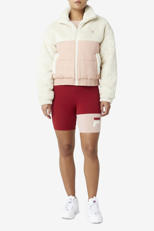 YAUVANI CROP PUFFER JACKET