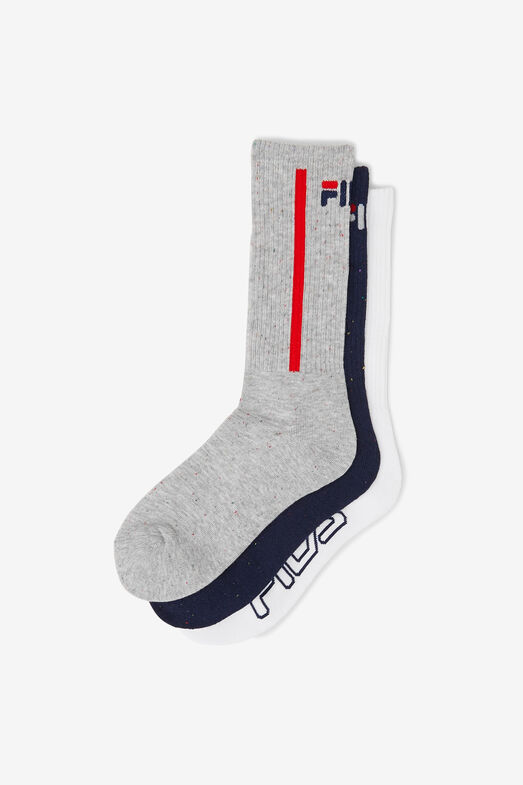 FILA SPECKLE STRIPE HC CREW 3PK