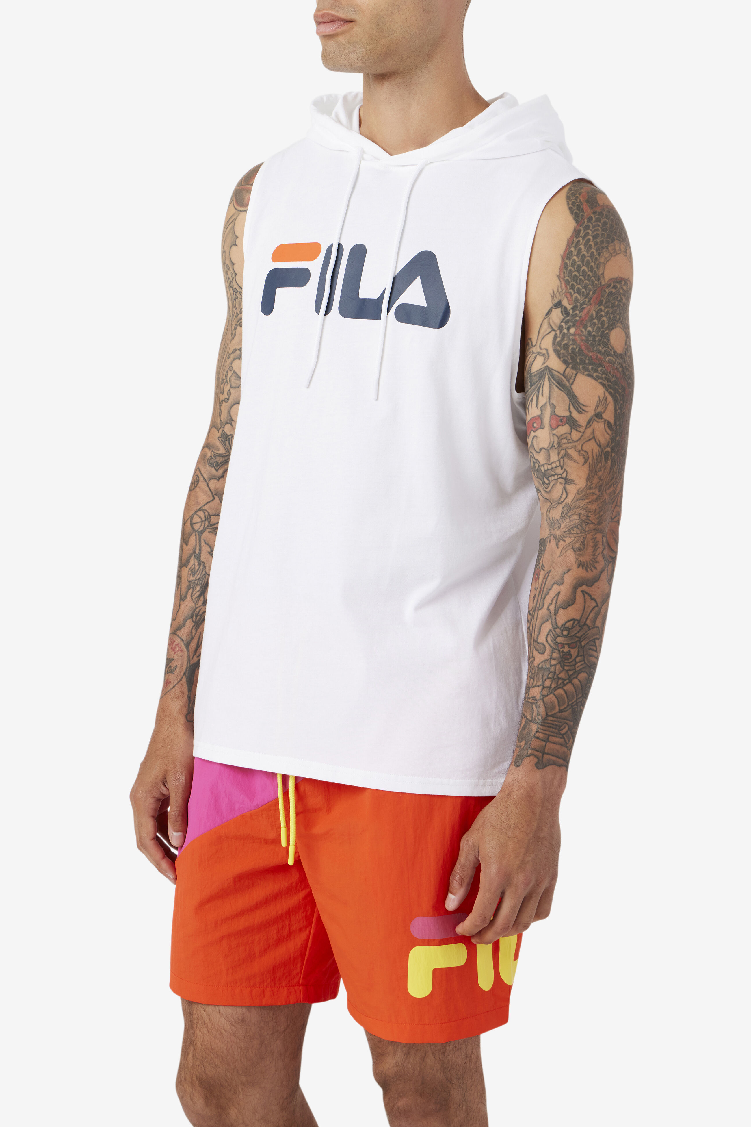 Fila shop sleeveless hoodie