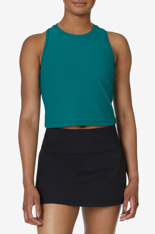 FI-LUX RIBBED CROP TOP