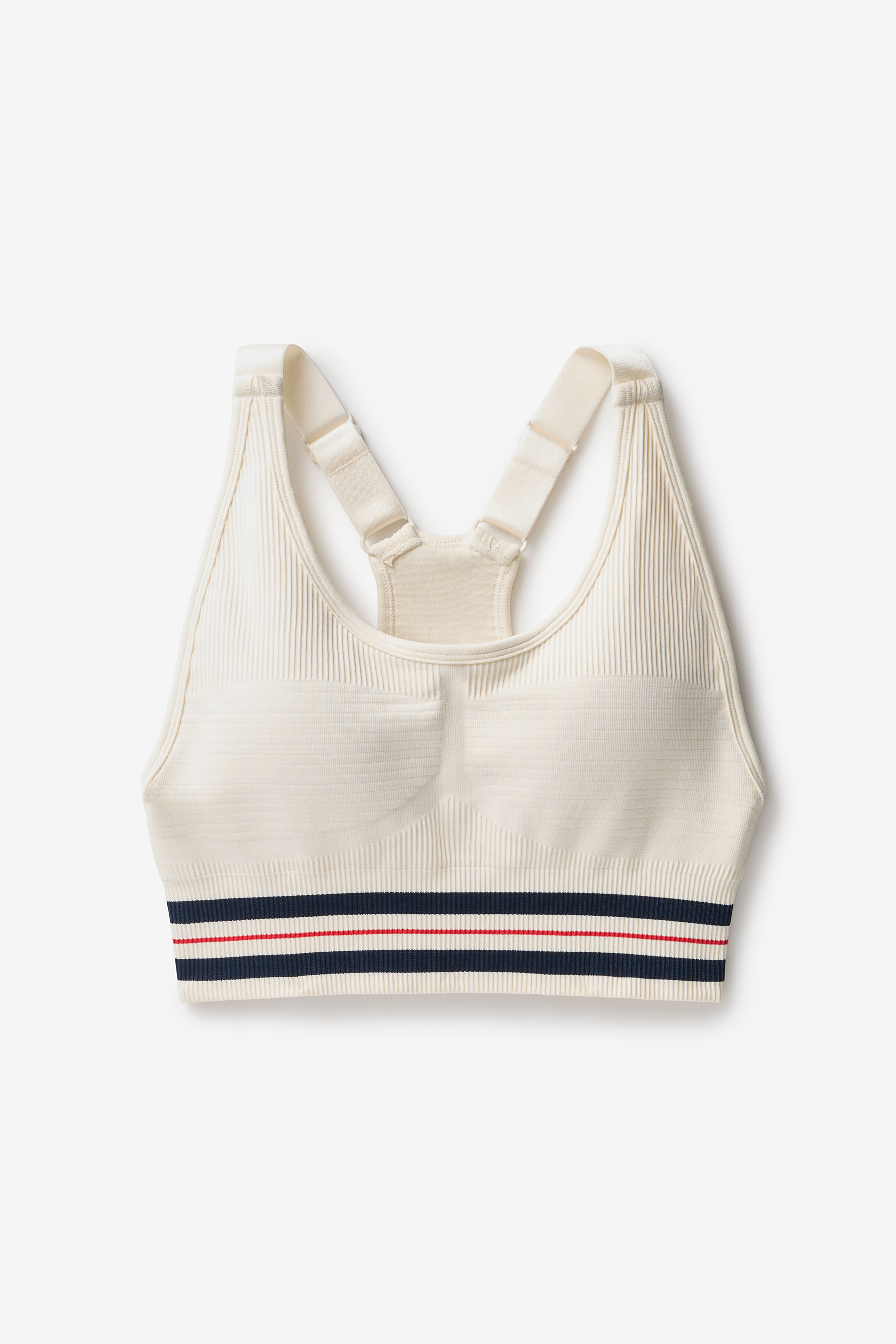 Red fila sports bra clearance