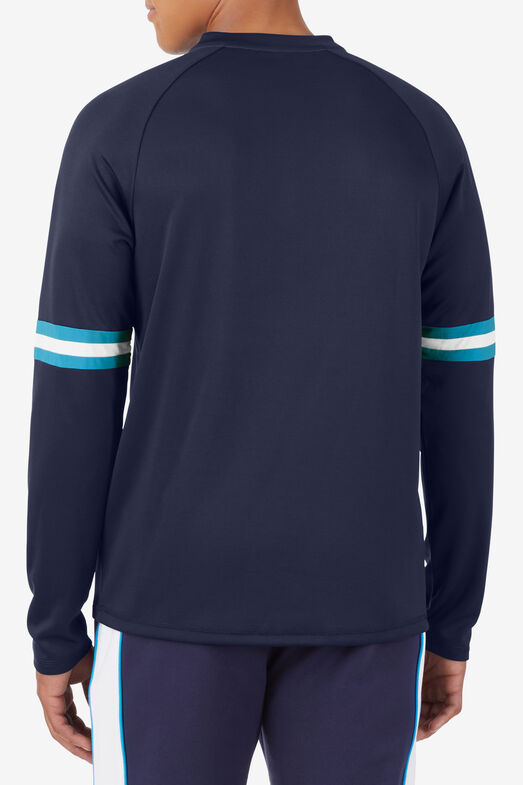 TIE BREAKER LONG SLEEVE HENLEY