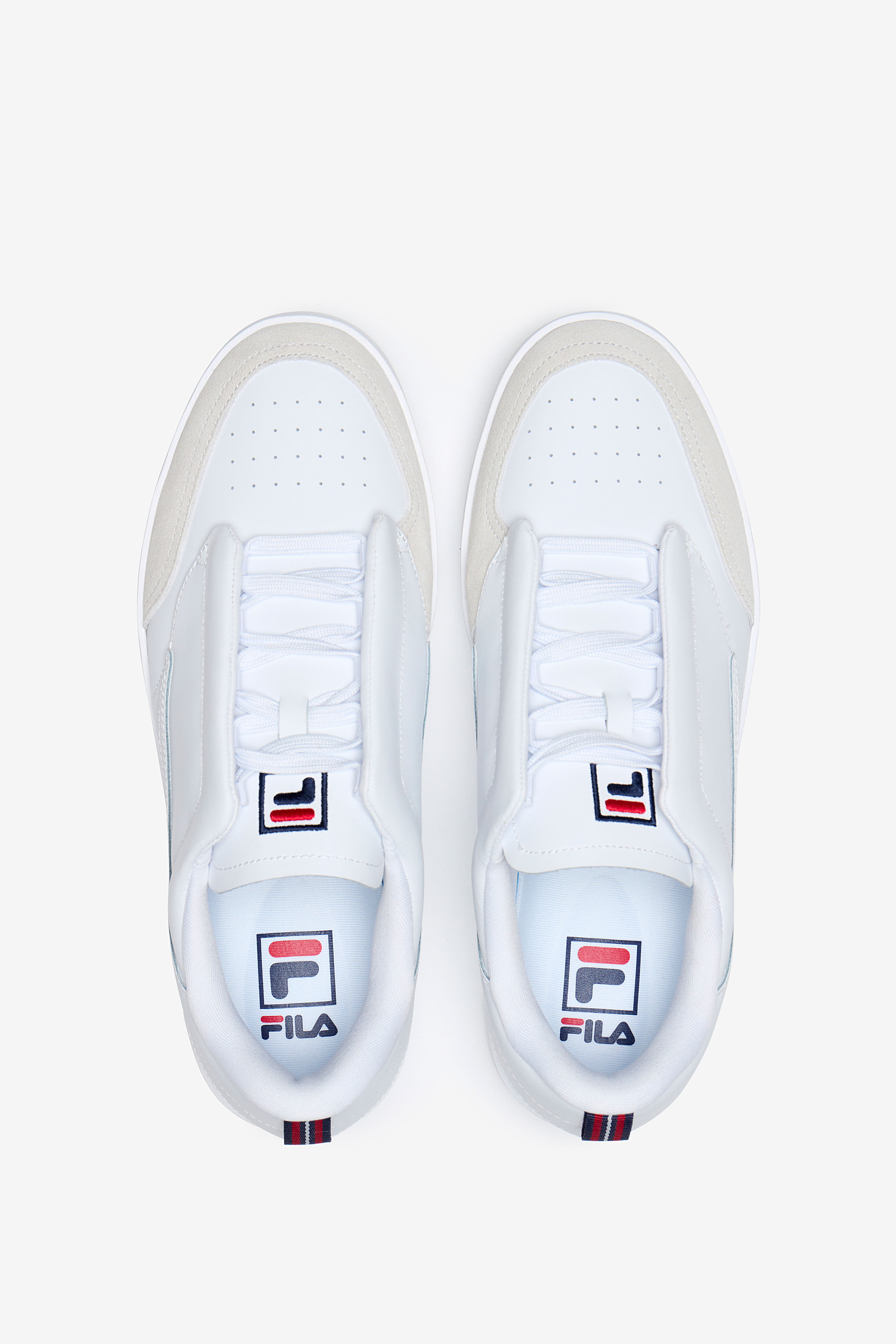 Fila Men s Sanati Shoes 125 White Navy Red Size 11