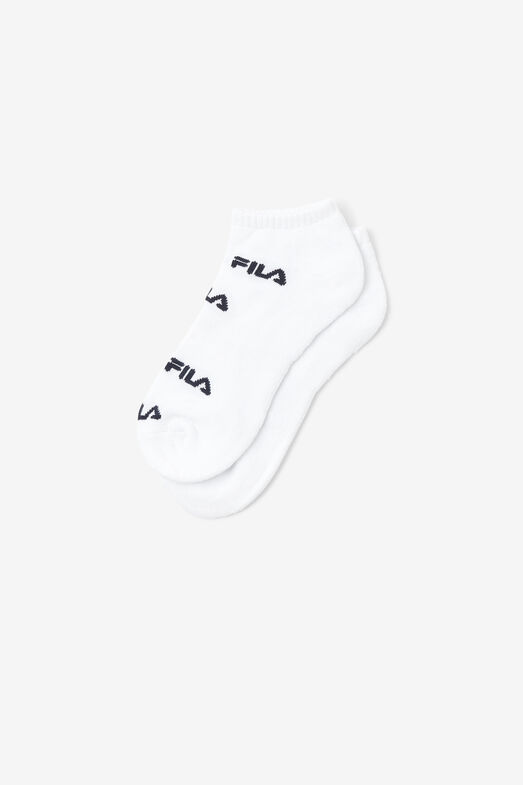FILA A/O LOGO 1/2 CUSH 6PK/WHITE/1 Size