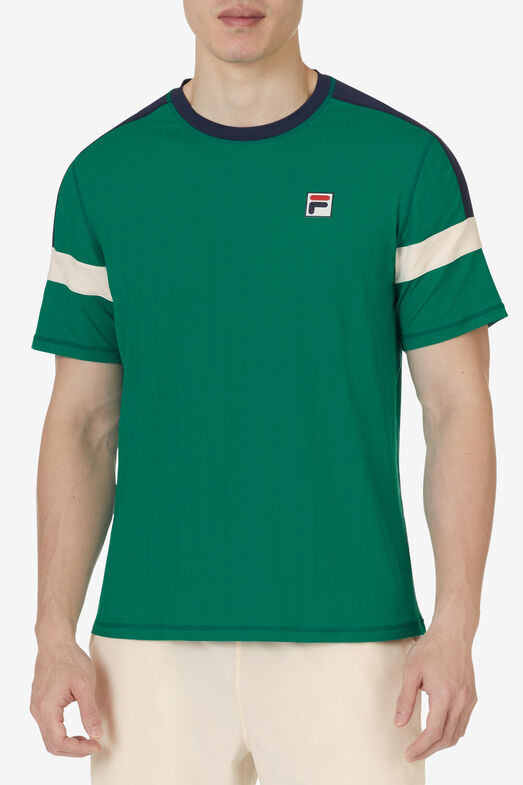 HERITAGE PIN STRIPE CREW