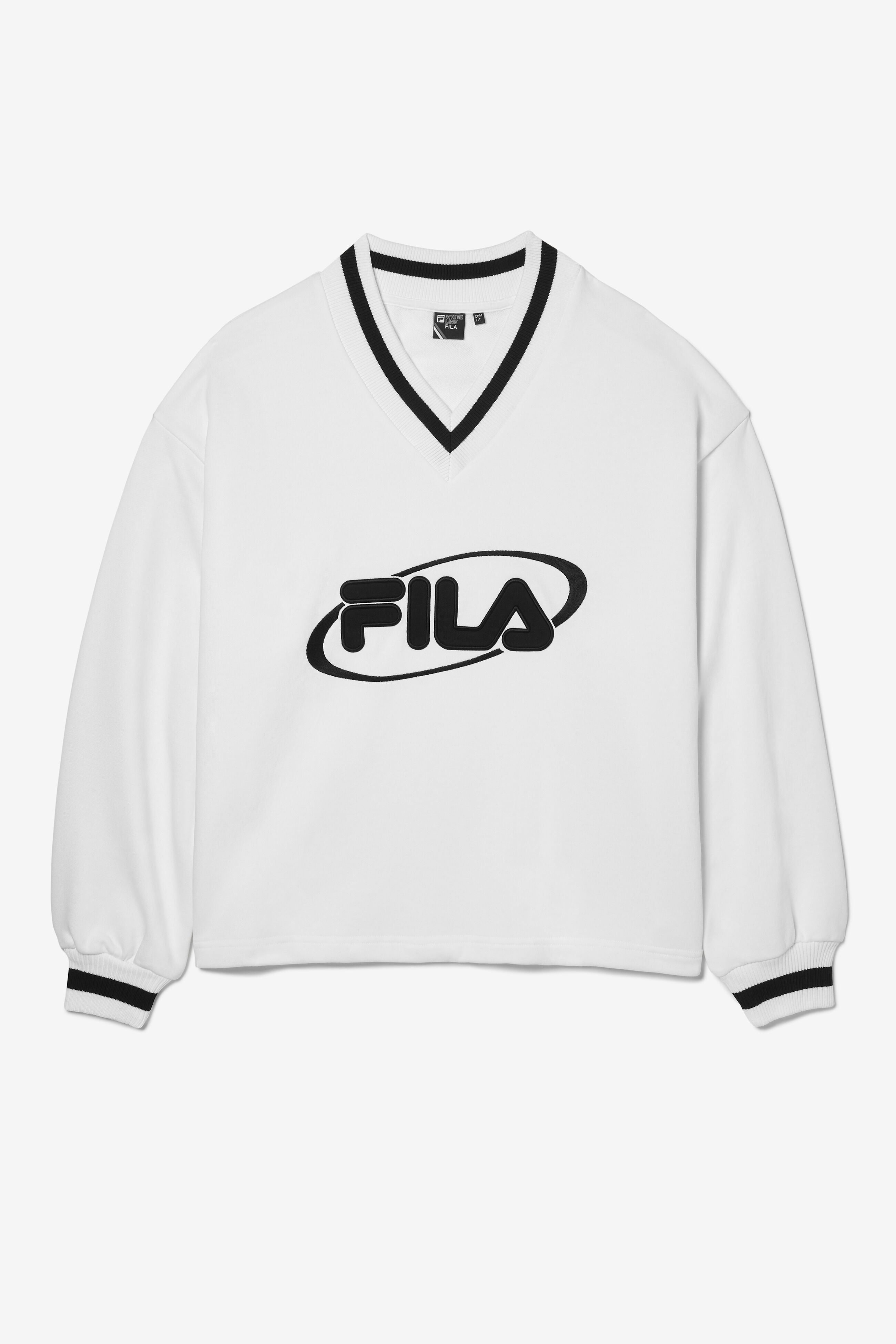 Fila oversized cheap sweatshirt in oat