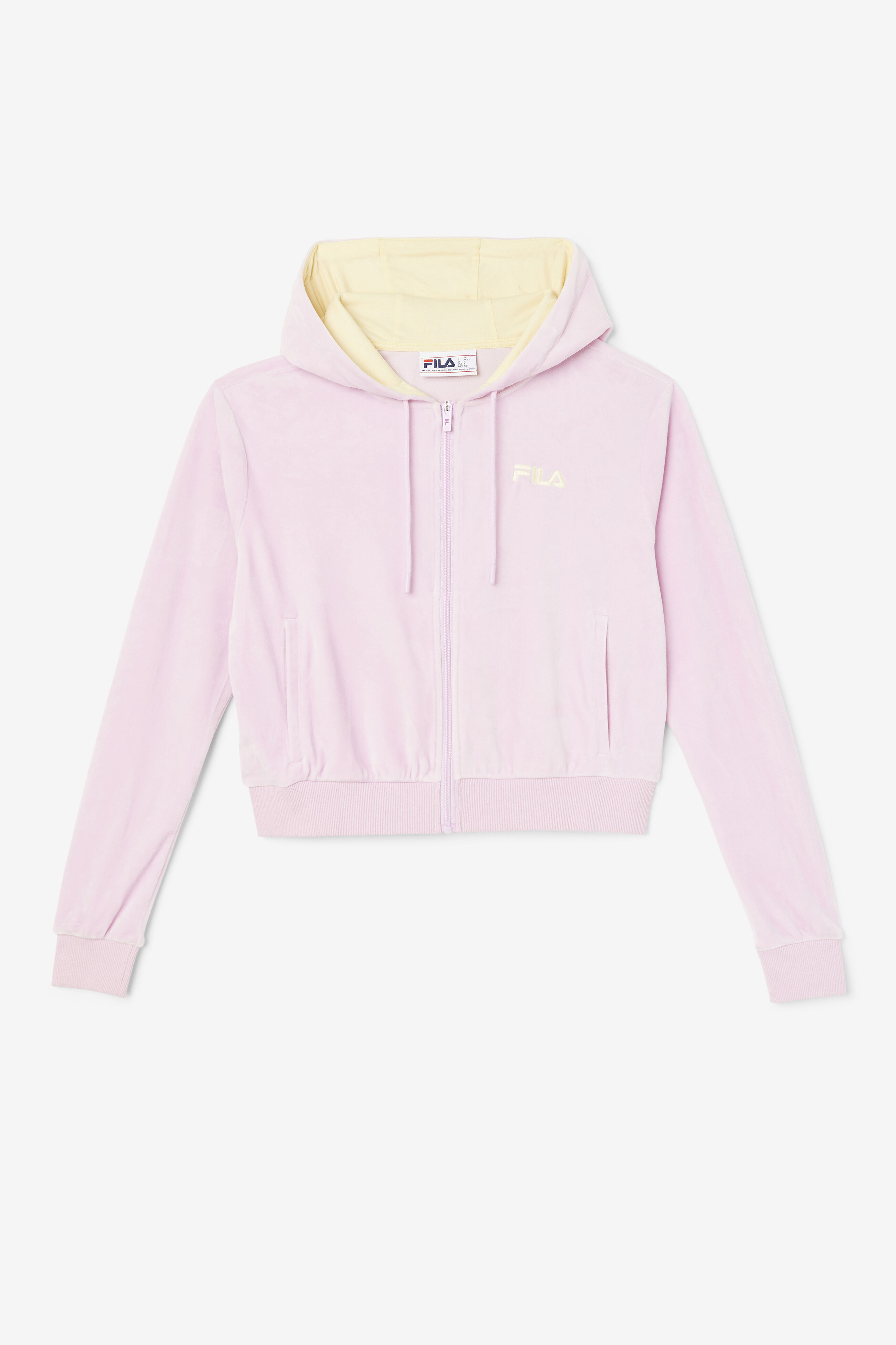 Fila womens velour hot sale jacket