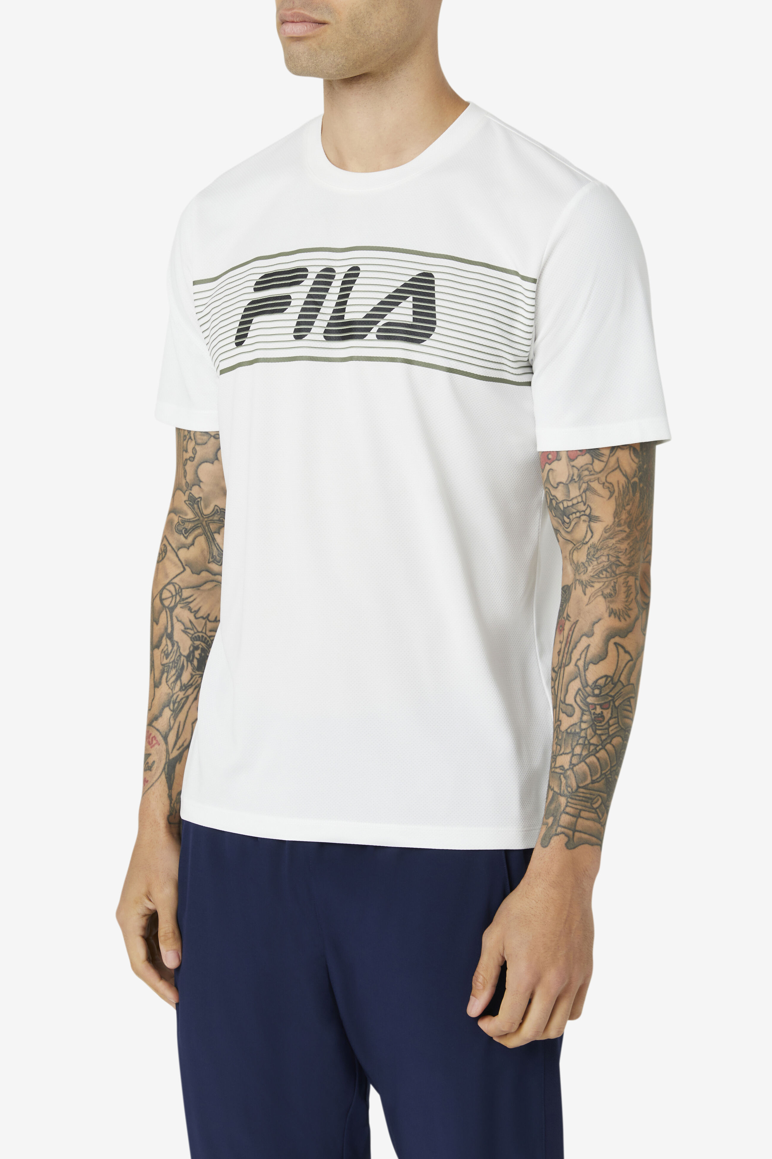Shirt fila top homme blanc