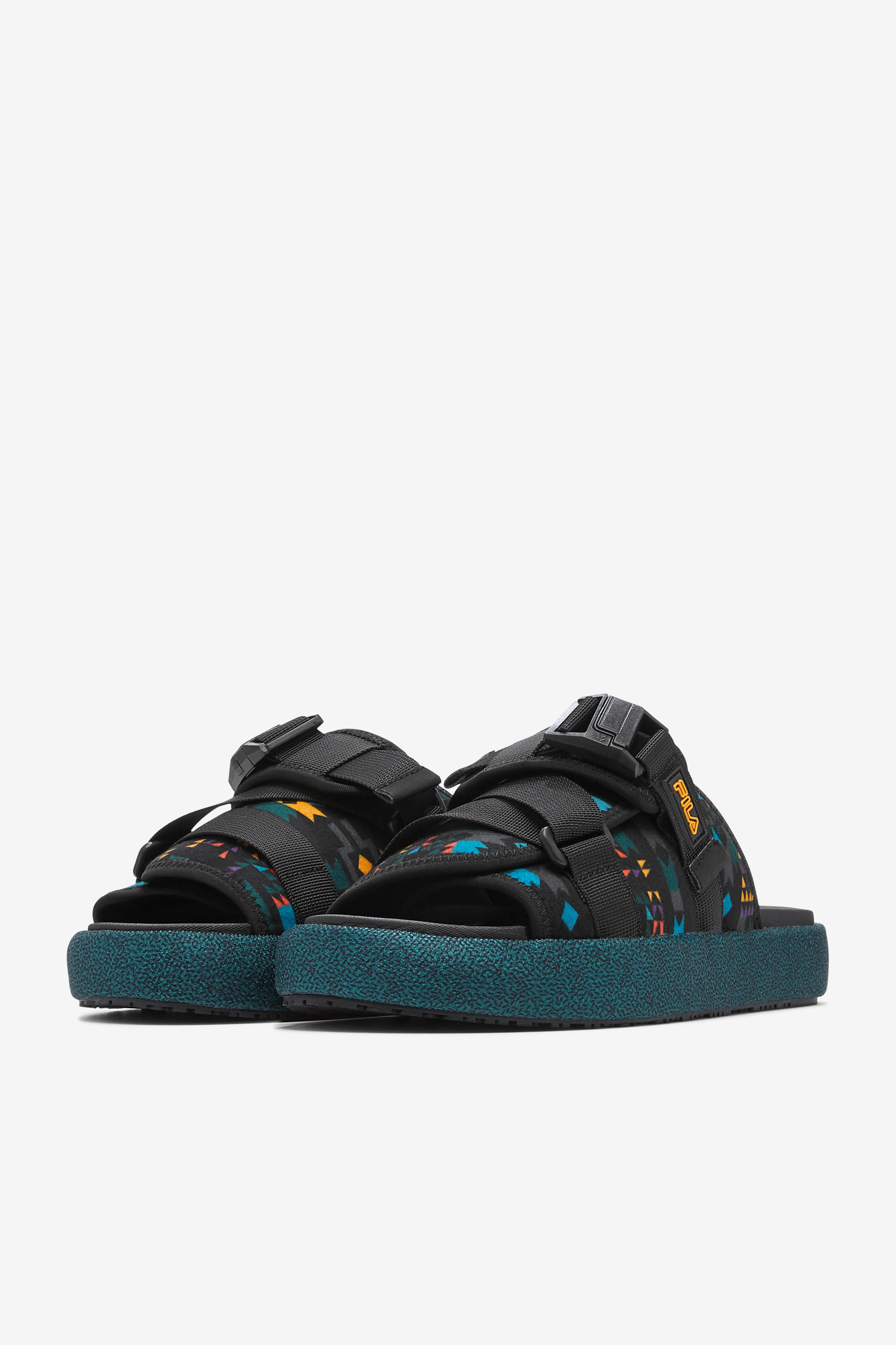 Atlas Men s Buckle Slides FILA