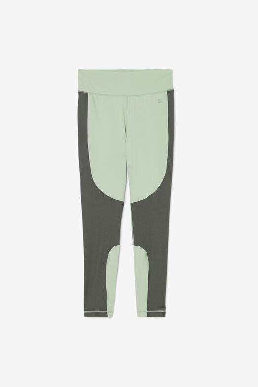 FORZA TEXTURE LONG LEGGING/BASIL/THYME/Extra large