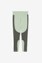 FORZA TEXTURE LONG LEGGING/BASIL/THYME/Extra large