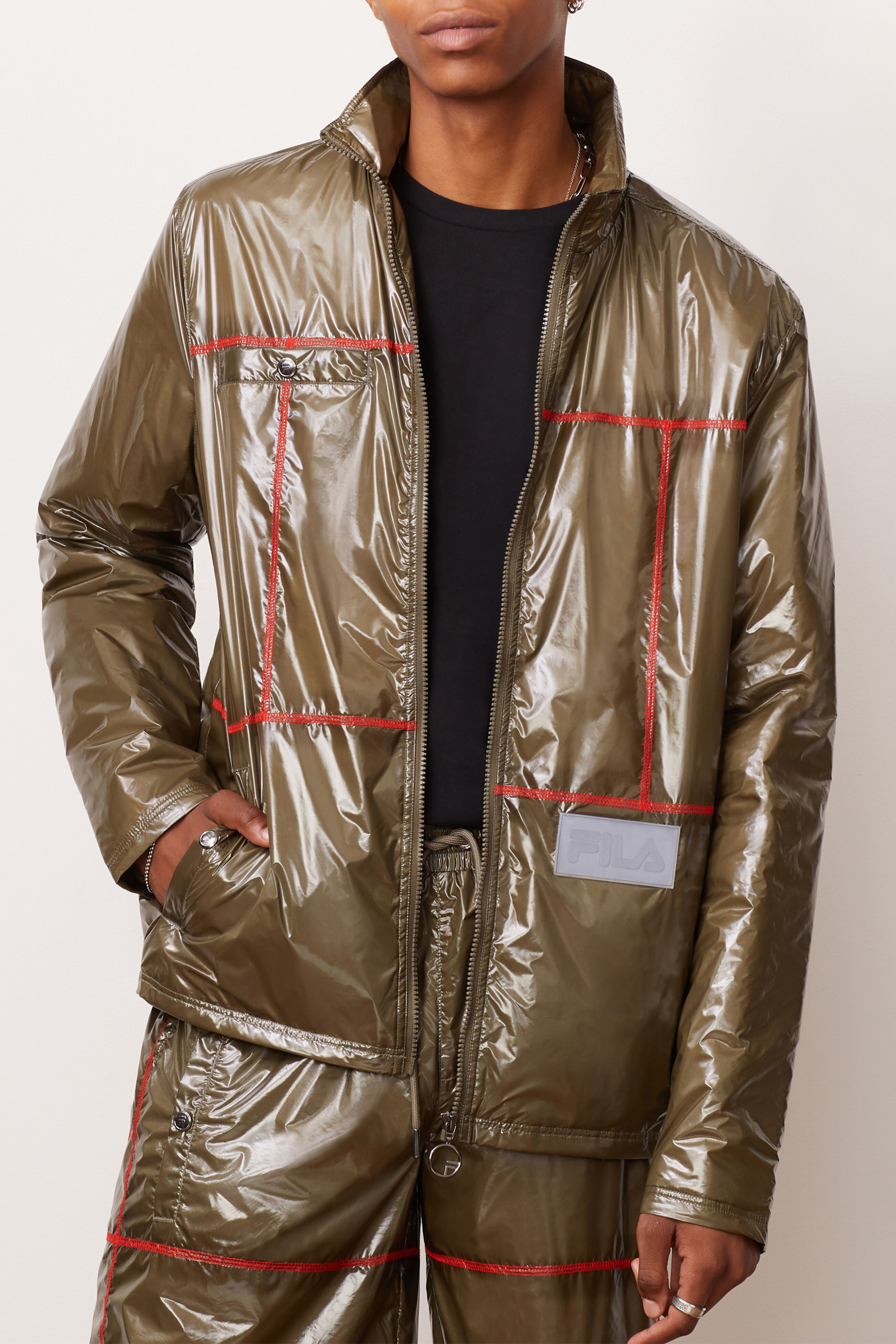 Fila metallic clearance jacket