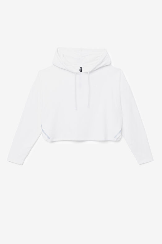 FI-LUX CROPPED HOODIE/WHITE/Large