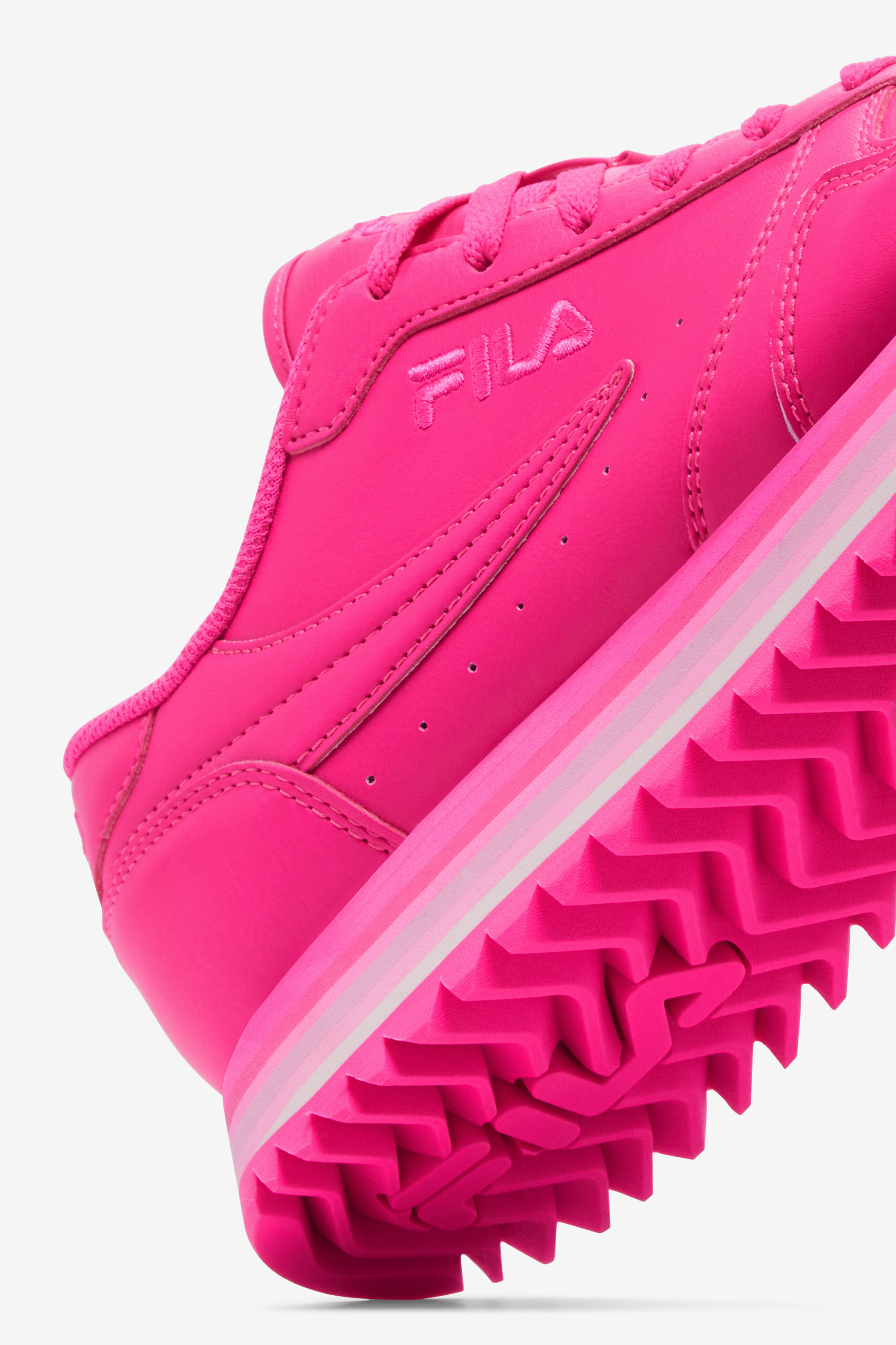 Fila with pink stripe discount