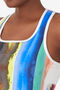 GALAXY PRINTED RACERBACK TANK