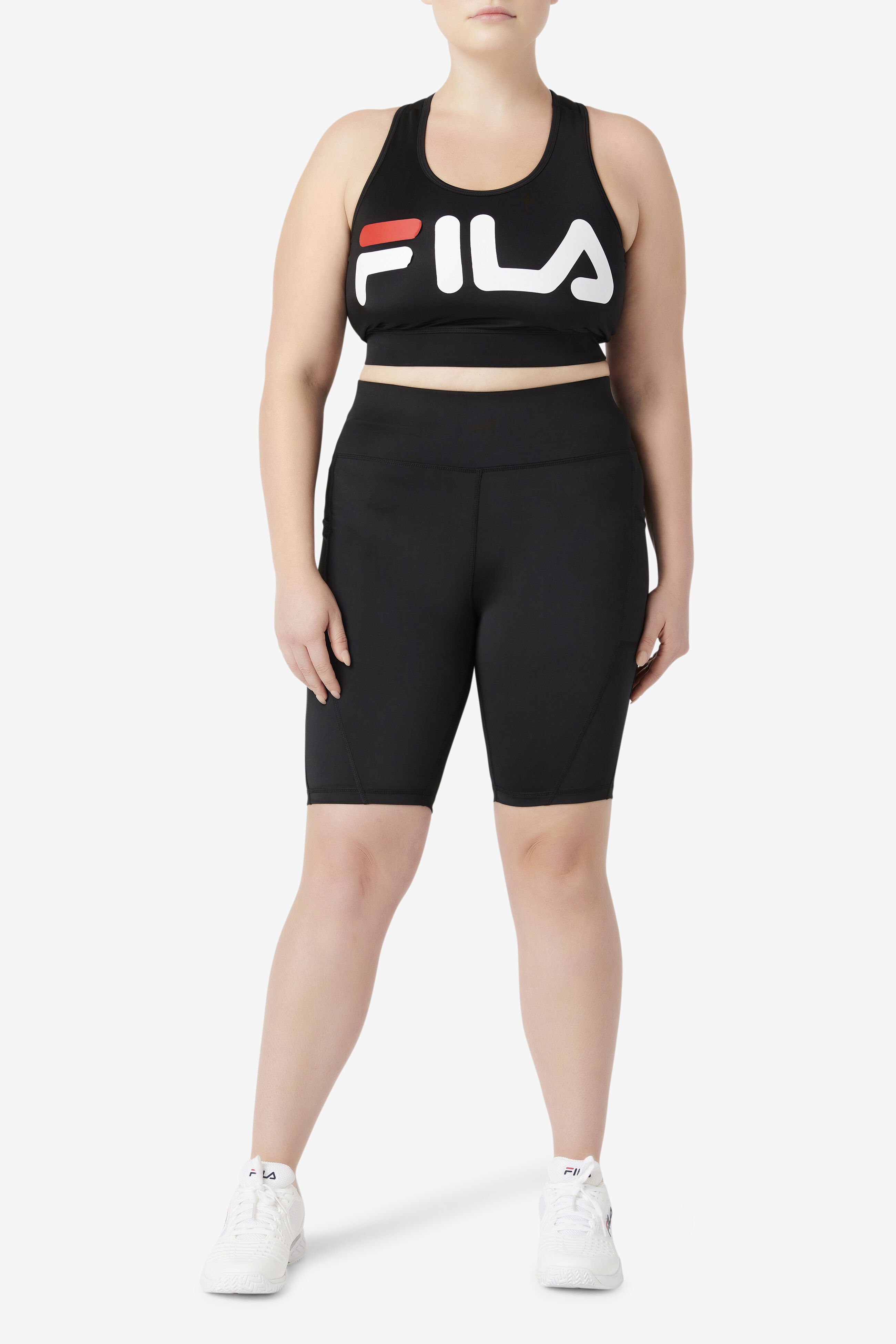 Fila biker shorts 2025 set