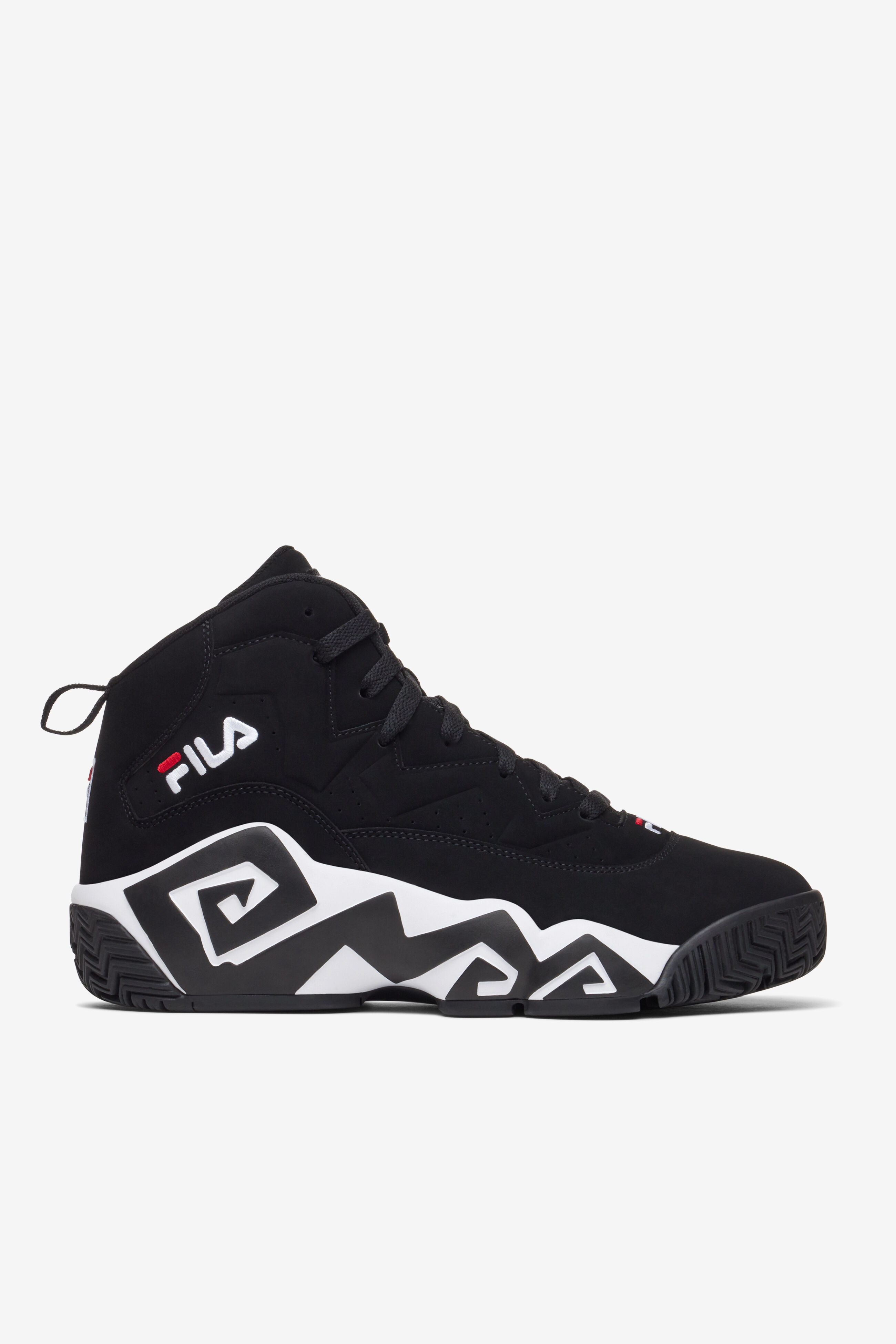 White and black filas cheap