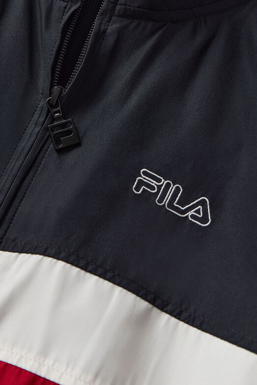FULL ZIP WOVEN TRACK JACKET