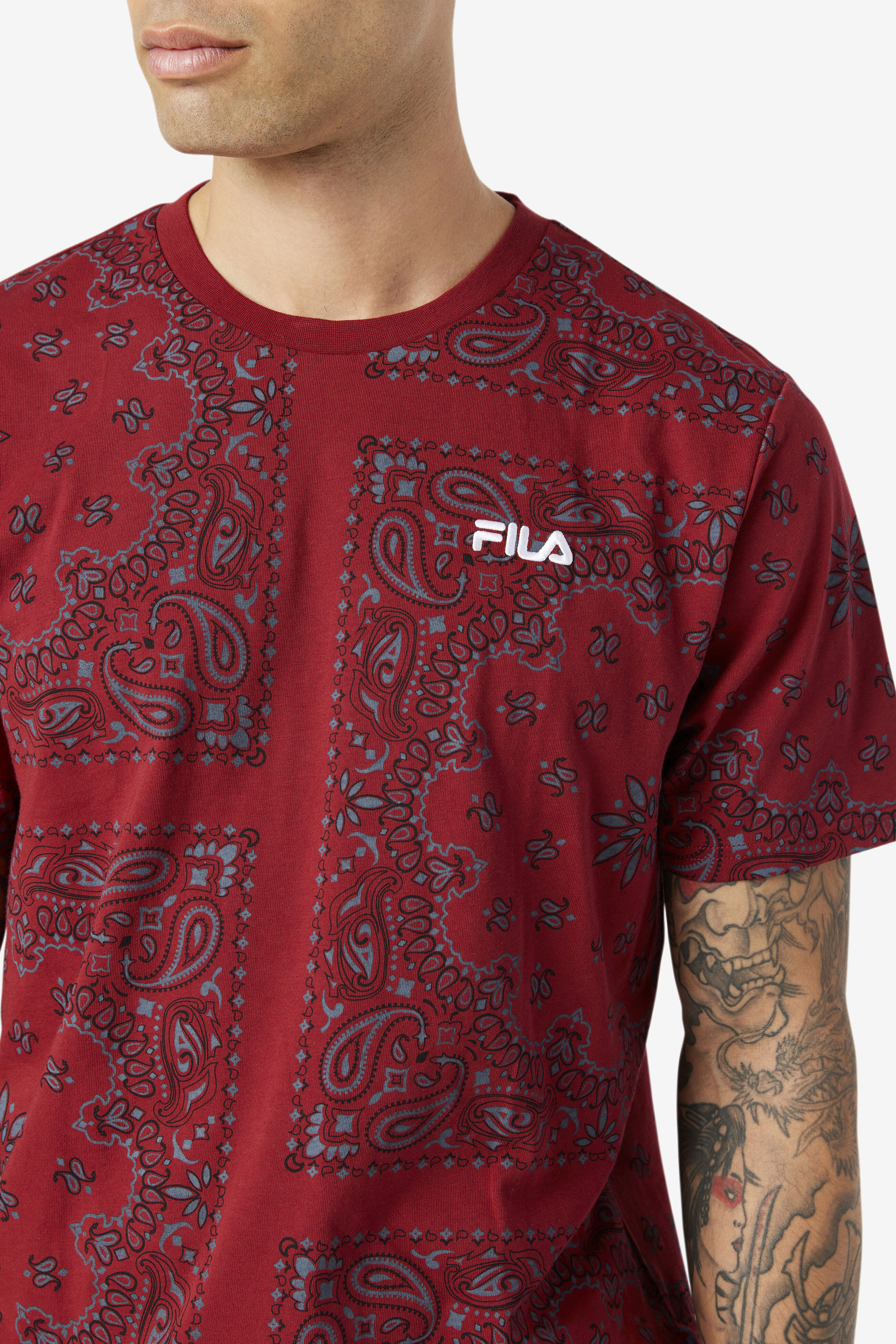 Tee shirt fila hotsell courir