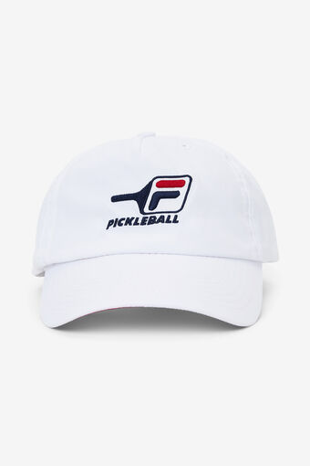 PICKLEBALL HAT/WHT/CRED/1 Size