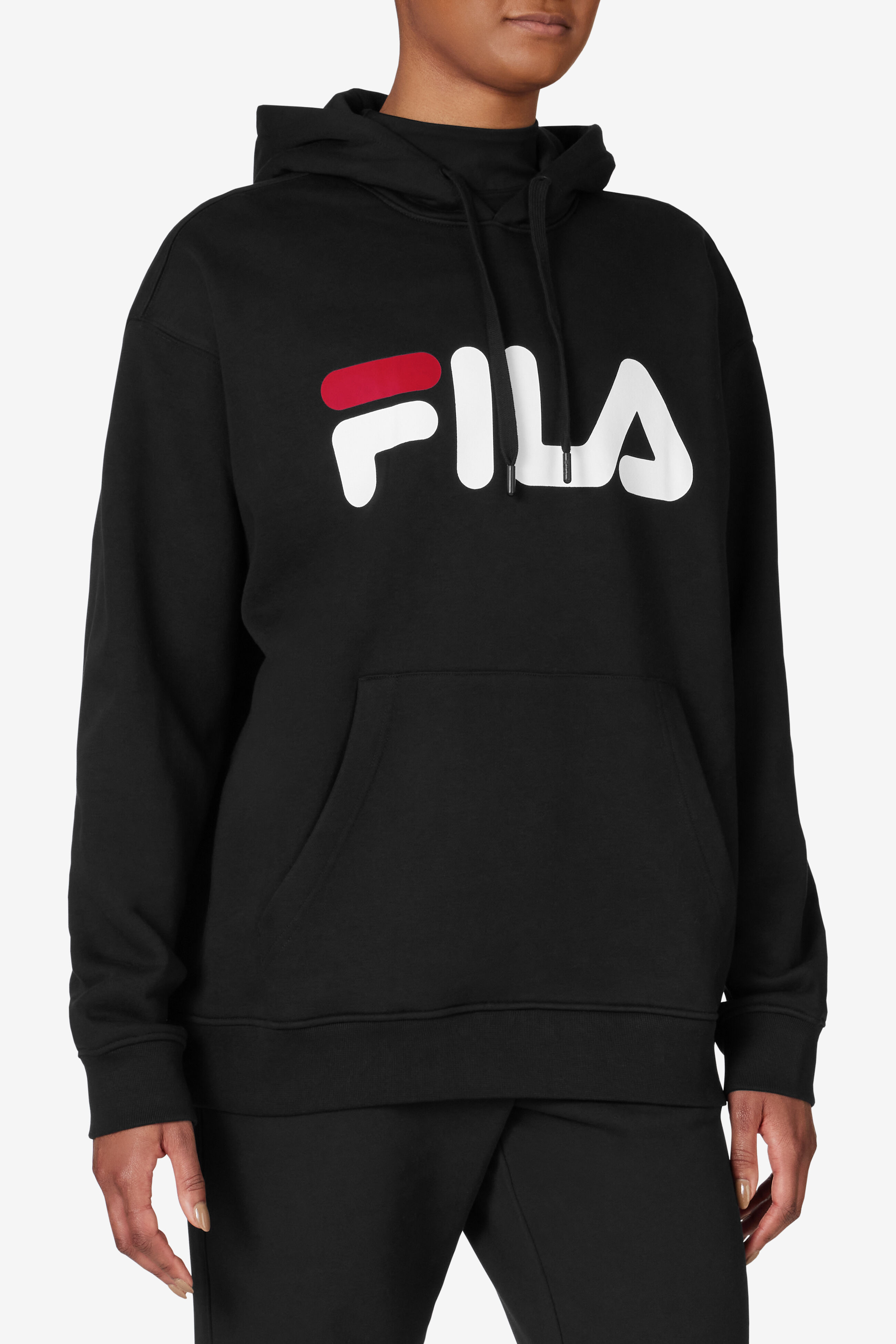 Classic Relaxed Logo Hoodie Fila
