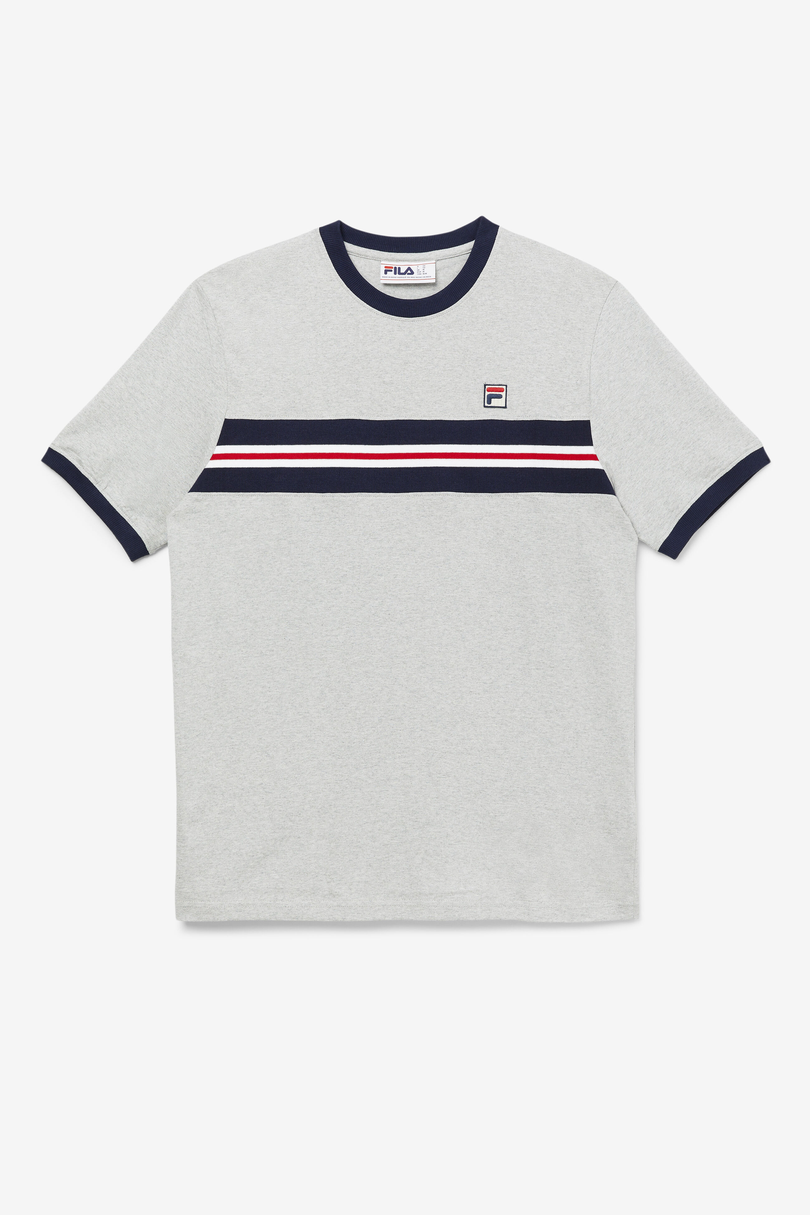 Silver discount fila shirt