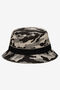 CAMO BUCKET HAT WITH F BOX