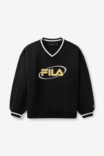 HAILEY BIEBER V-NECK PULLOVER