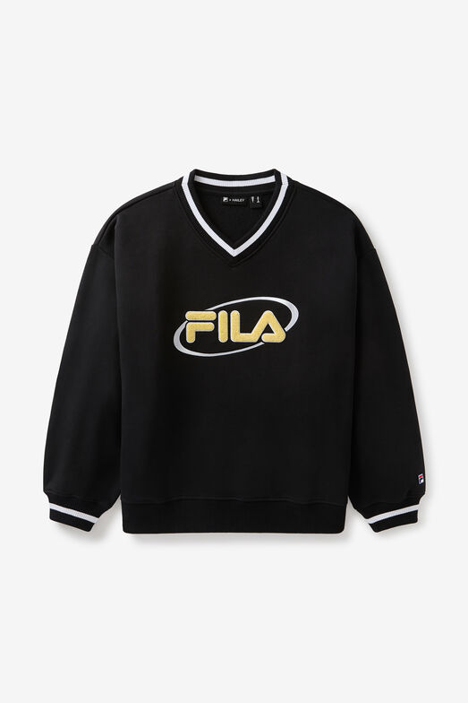 HAILEY BIEBER V-NECK PULLOVER