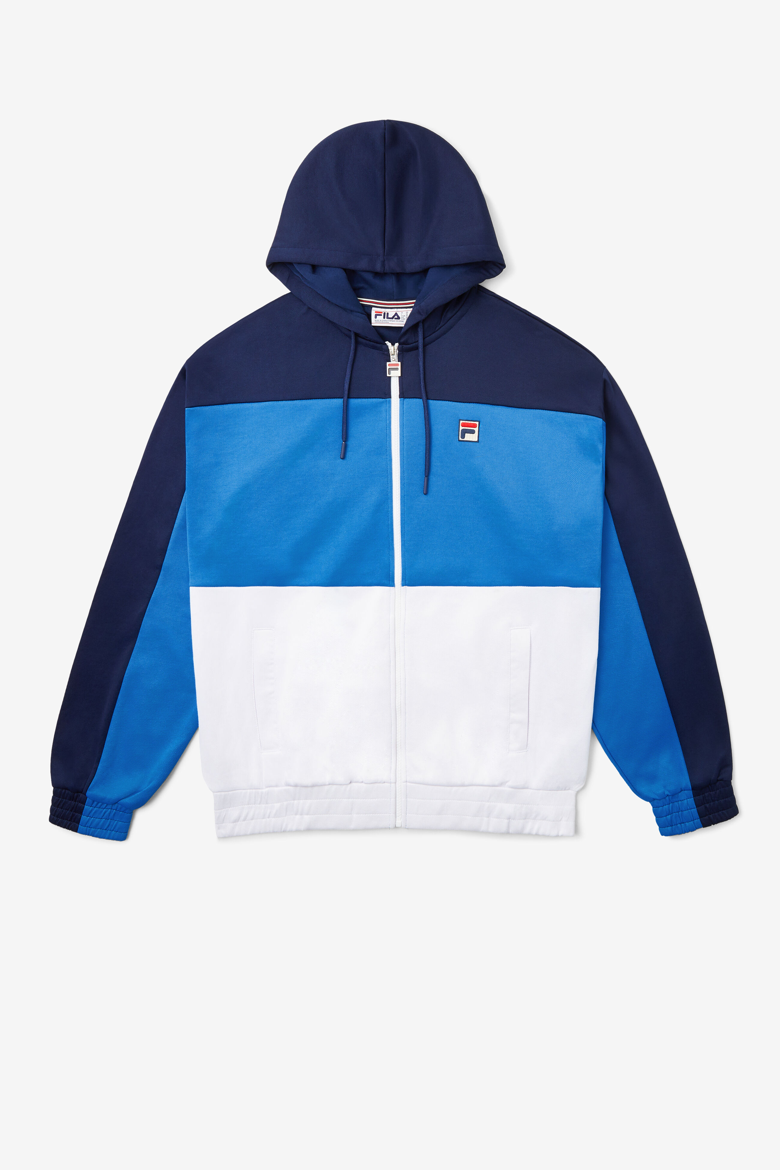 Fila shop tricolor hoodie