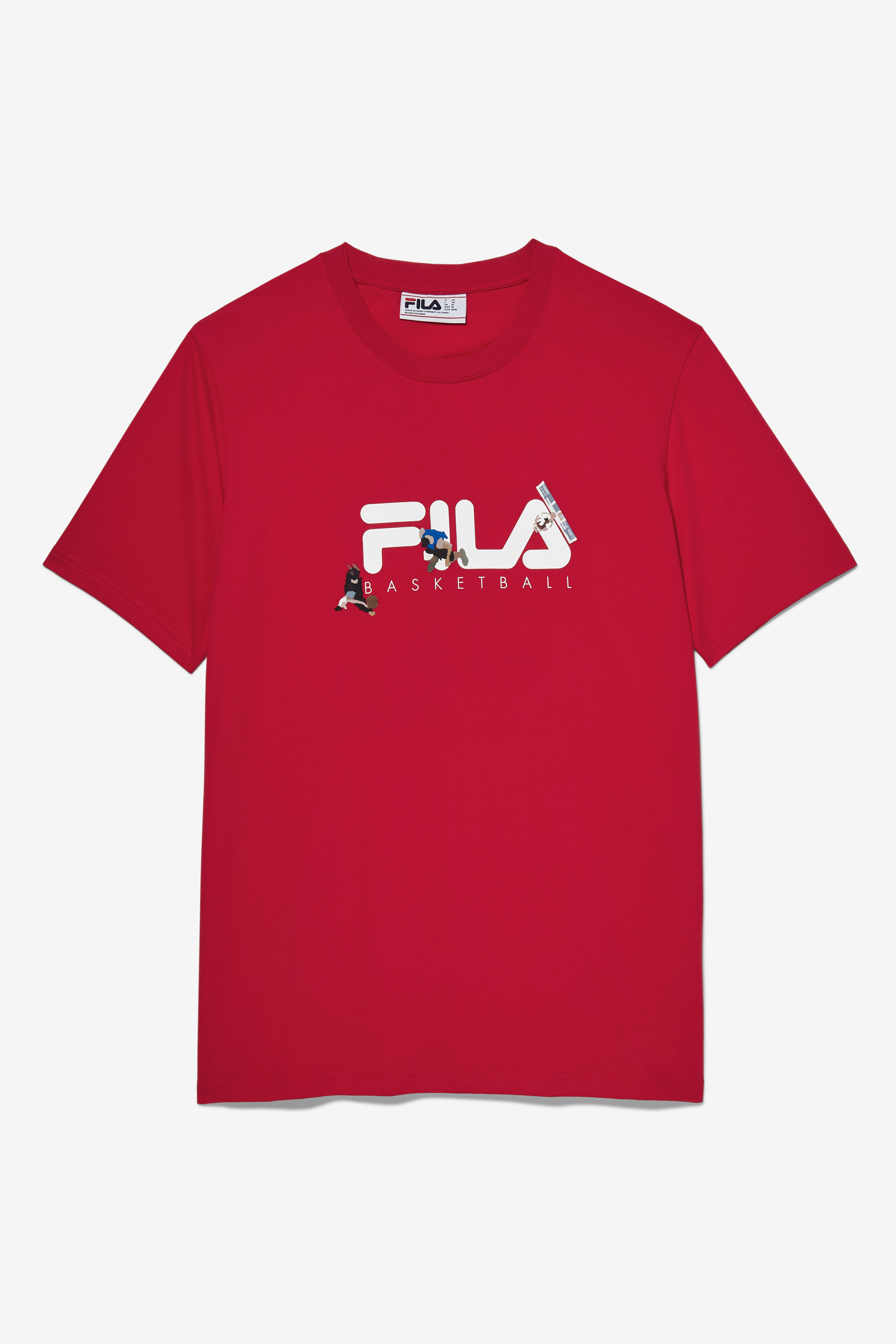 Red fila t shirt clearance