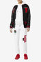 RADDIX VARSITY JACKET/*BLK/CRED/JBN/XXL