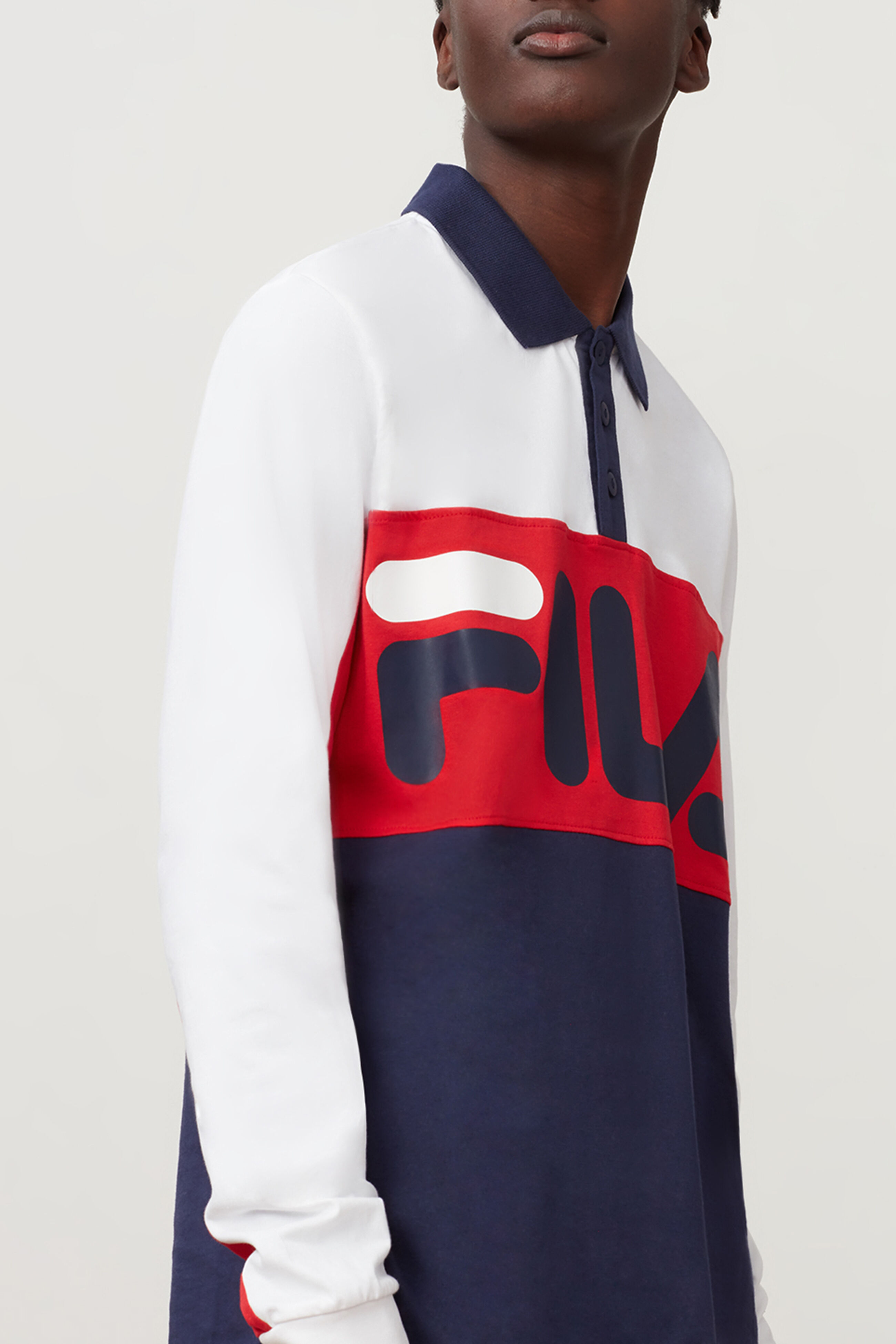 Fila rugby shirt clearance