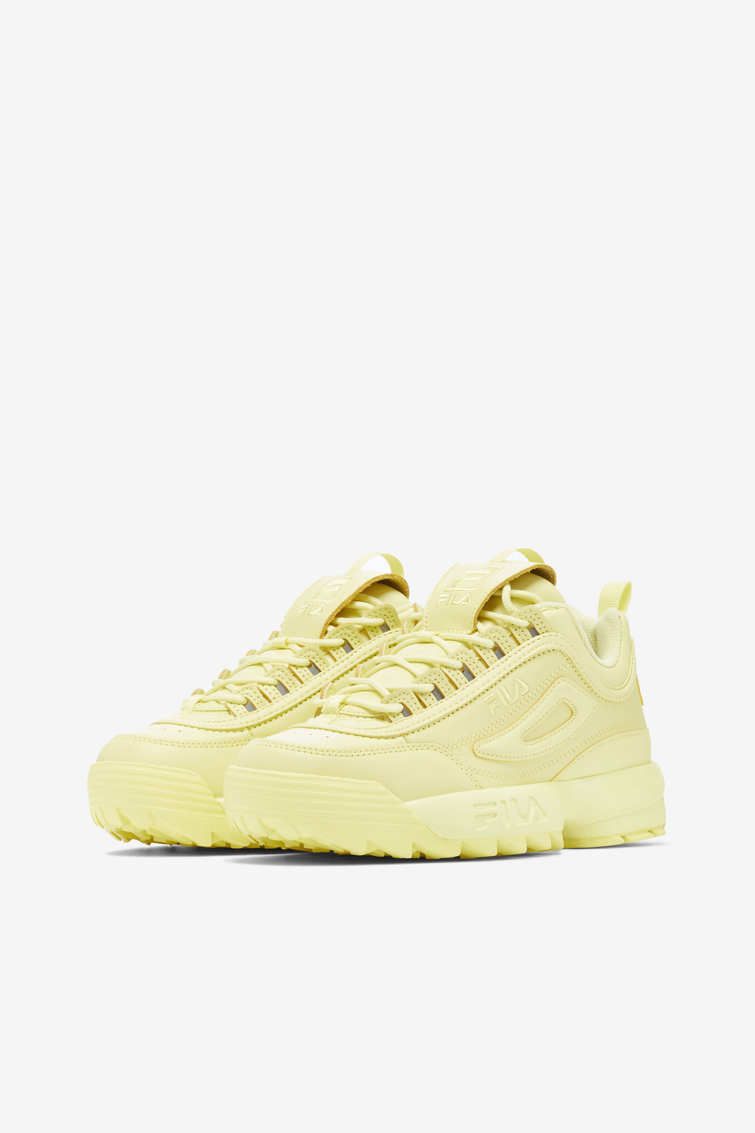 Fila disruptor sale ii women's yellow