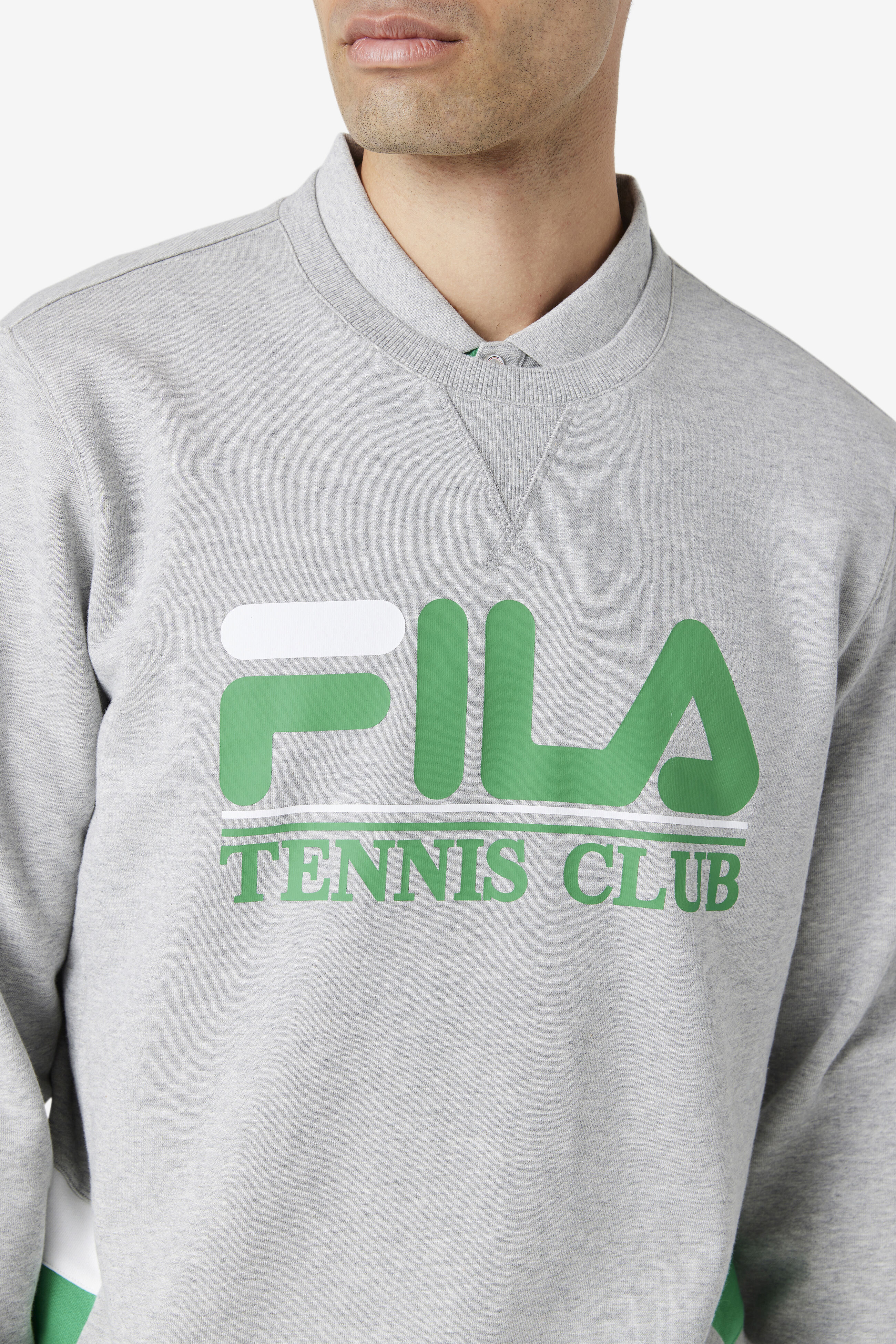 Ameh Terrycloth Crewneck Sweatshirt Fila