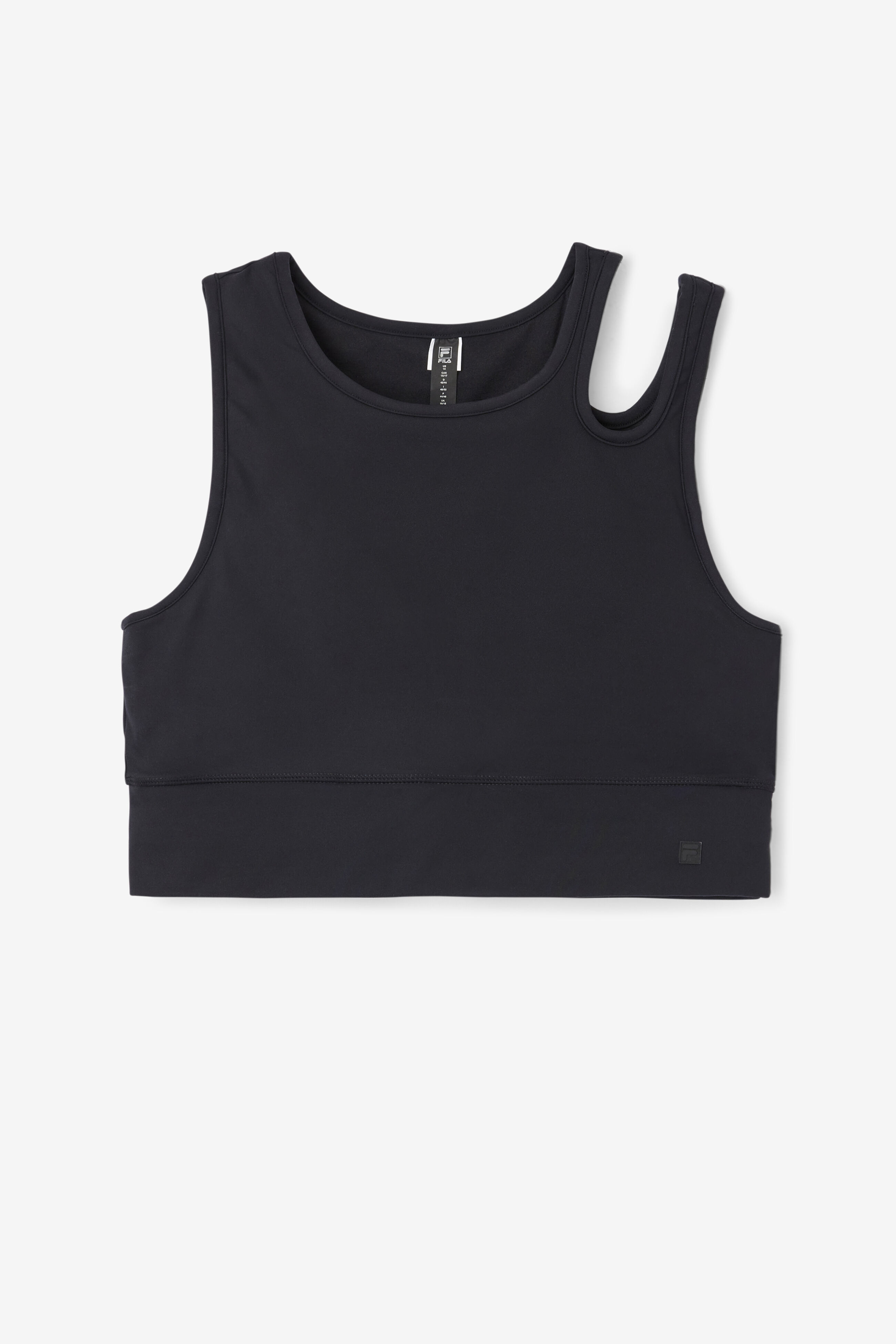 Plus size fila crop top top