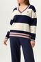 VARSITY V- NECK SWEATER