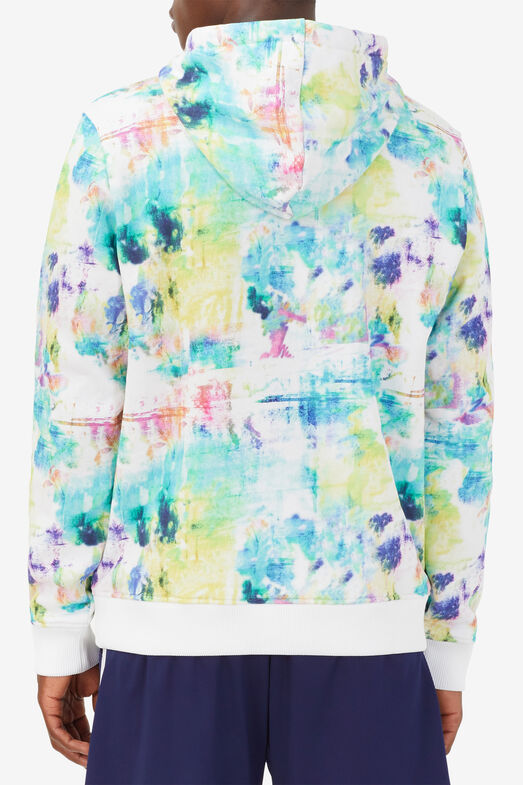 TIE PRINTED HOODIE