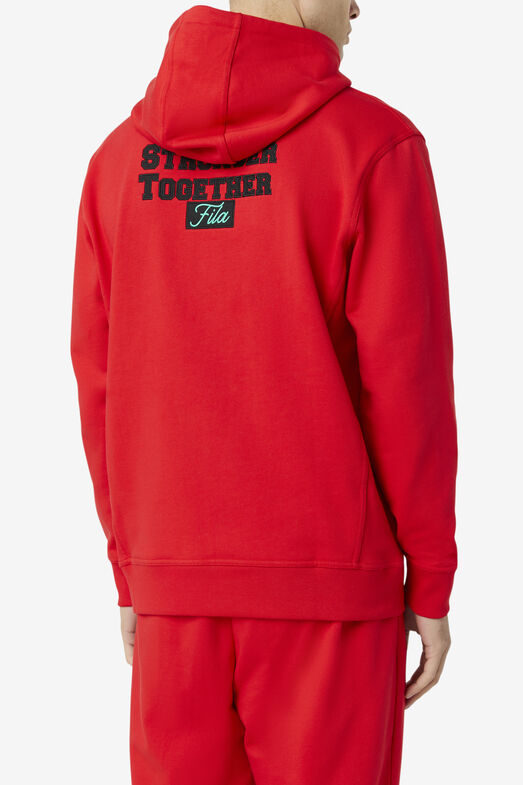 HUNT HOODIE/CHINESE RED/Large