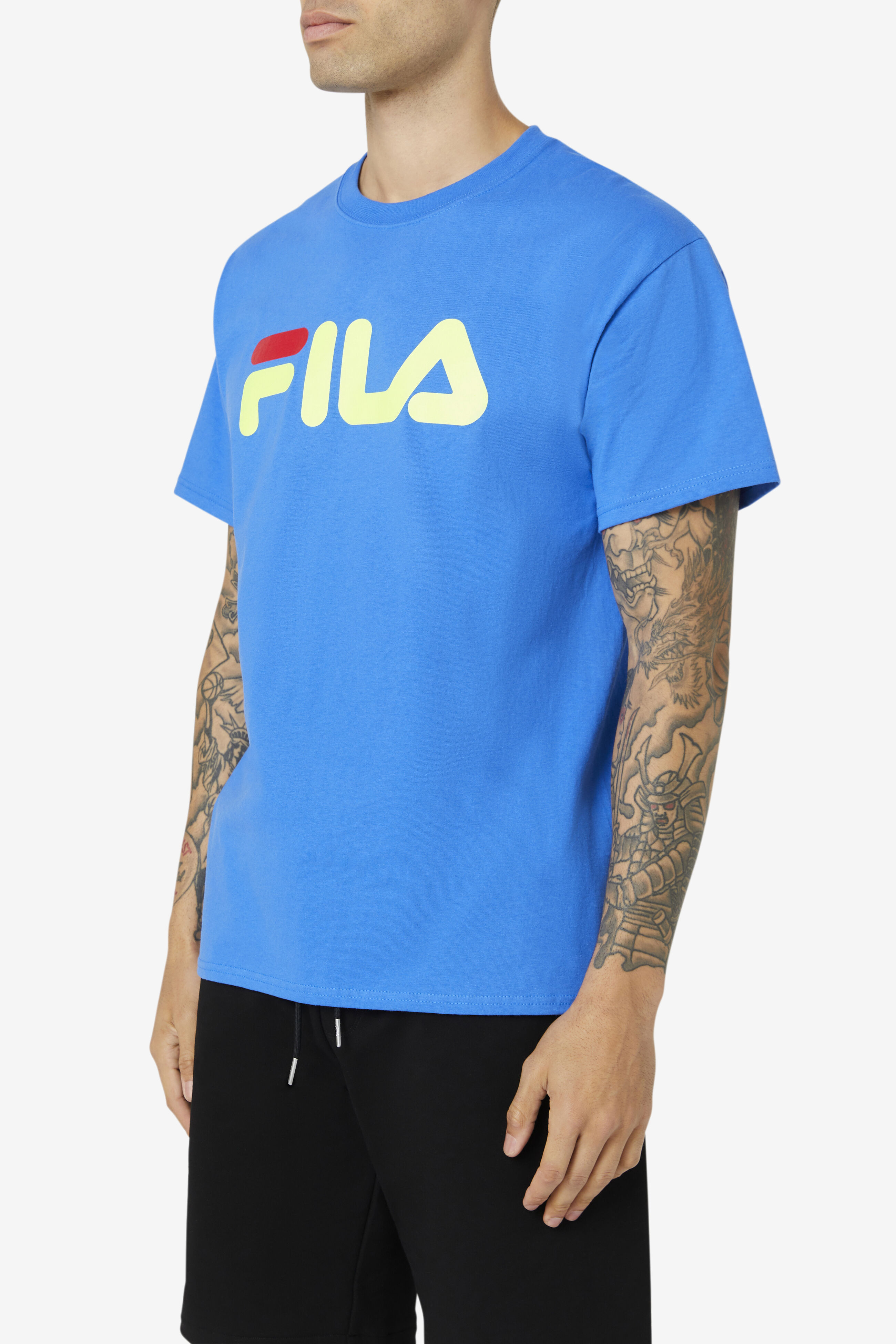 fila big logo t shirt