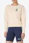 FILA X DVRX CROP CREW PULLOVER