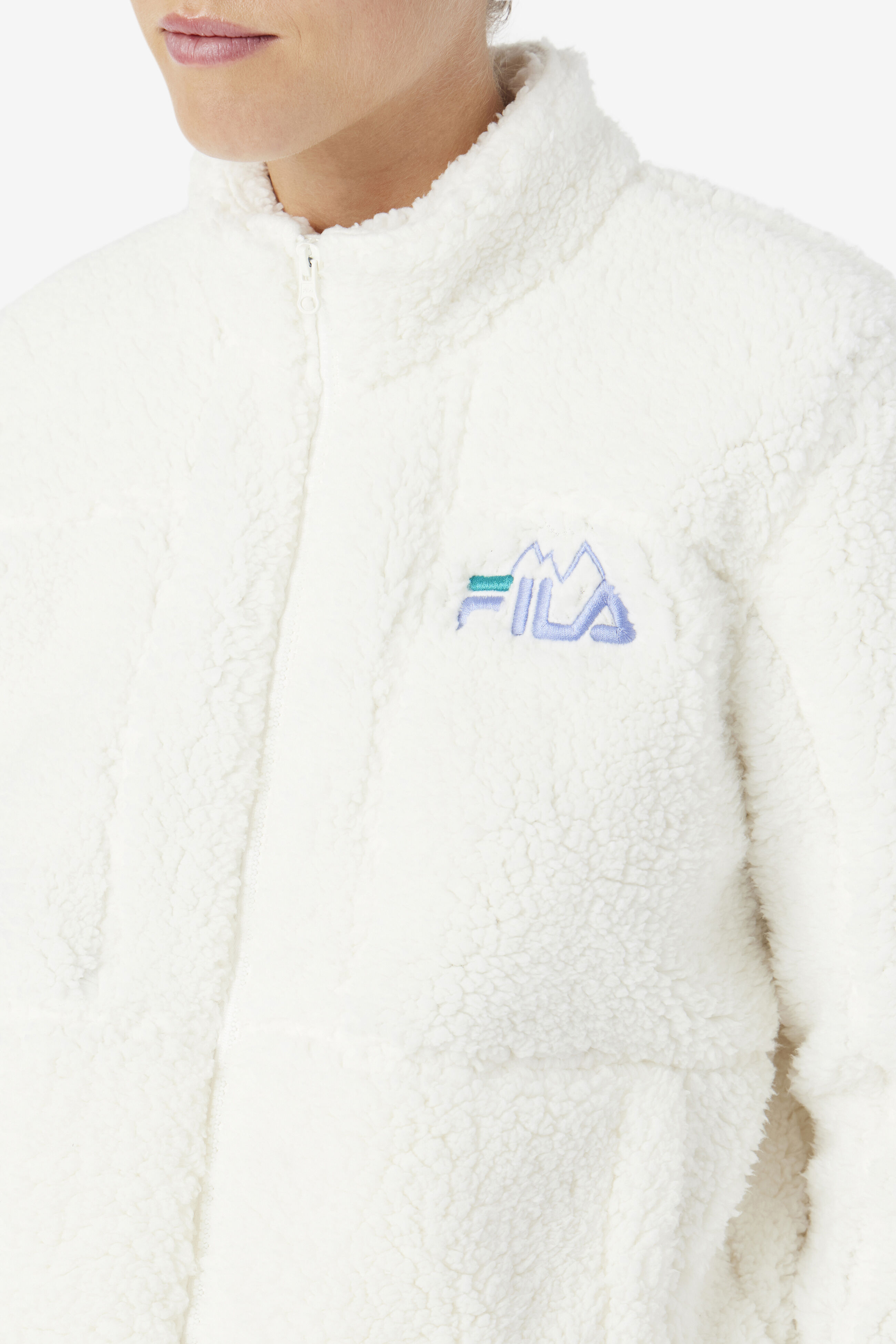 Sherpa fila jacket new arrivals