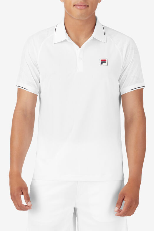 White Polo Shirt | Fila