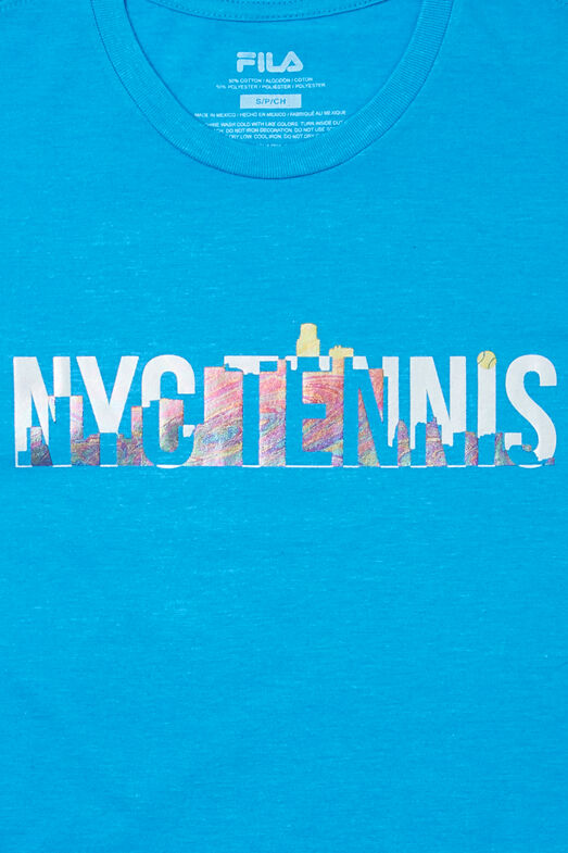 NYC TENNIS SHIMMER TEE