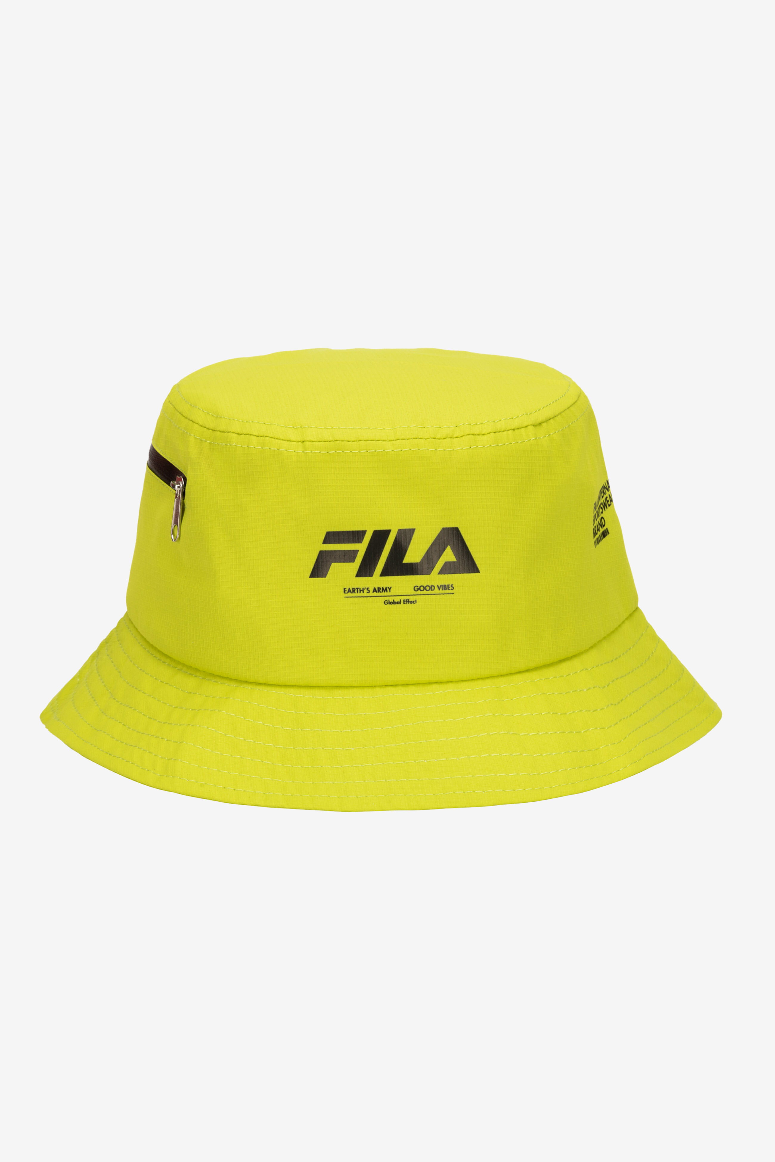 Yellow fila bucket hat new arrivals