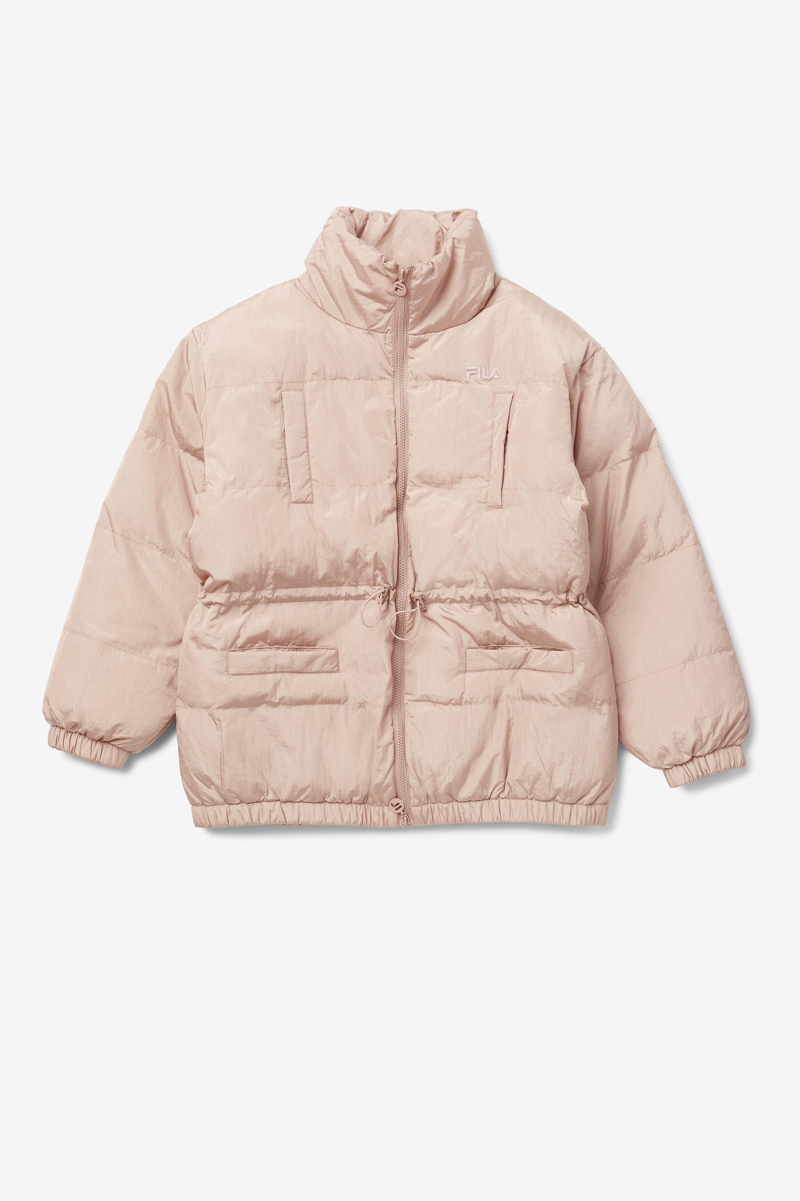 Cinch puffer jacket store